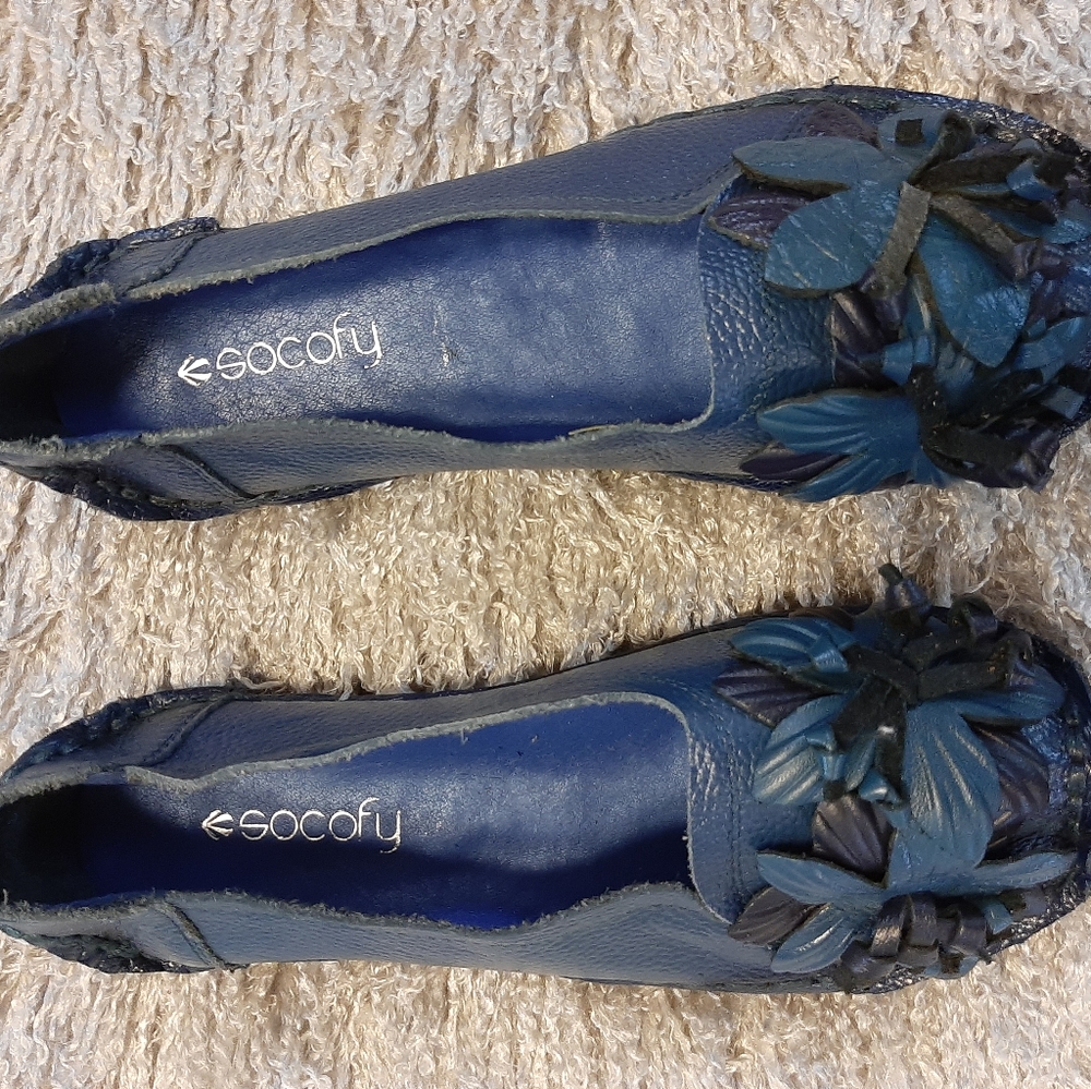 Socofy soft handmade flats new size 8